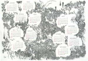2015年　協力会オリジナルカレンダー